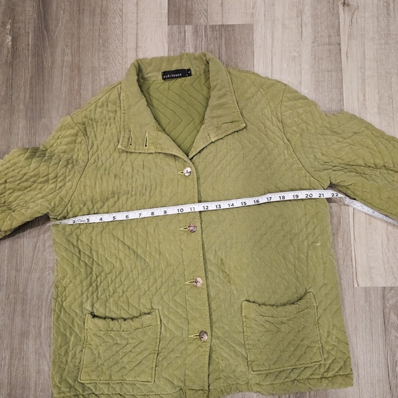 Cut Loose Olive Quilted Utility Jacket - Picture 6 of 9